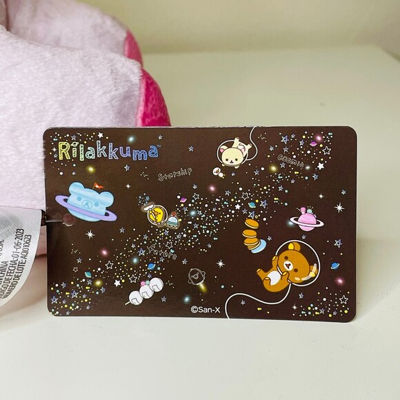 NWT San-X LARGE Rilakkuma Astronaut w. Starship Collection Set of 2 - Picture 9 of 9